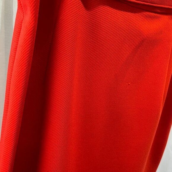 Prestige Boston Midi Pencil Skirt Union Made Size XSmall Orange Red Color 60s 70 - Picture 3 of 8